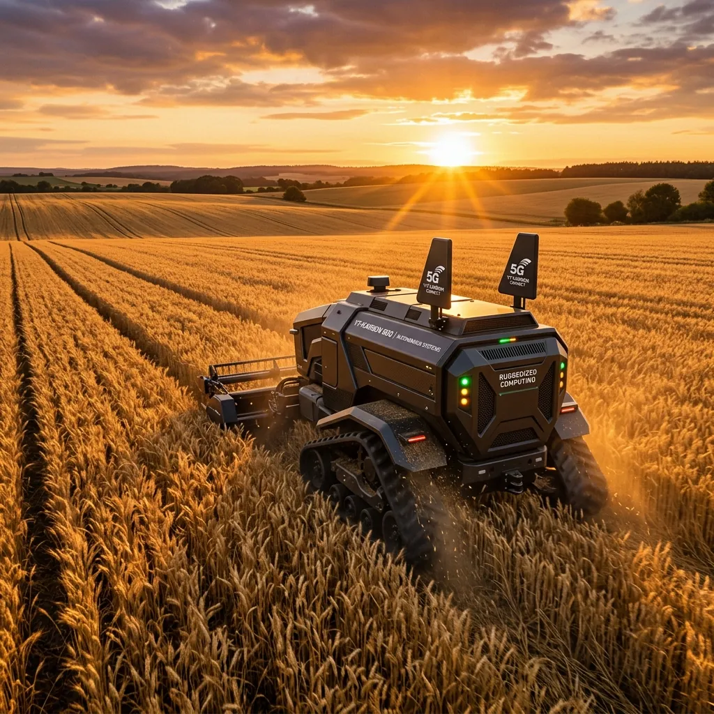 5G Connected Fields: Rugged Gateways for Autonomous Agriculture